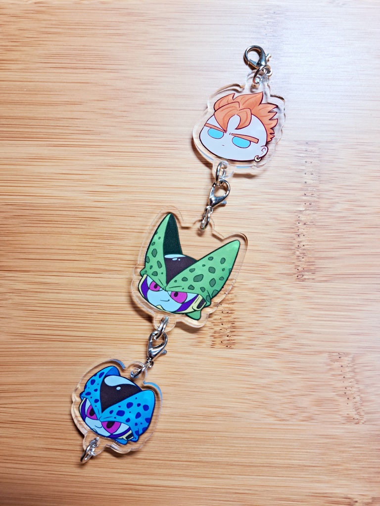 【無限連結アクリルキーホルダー】