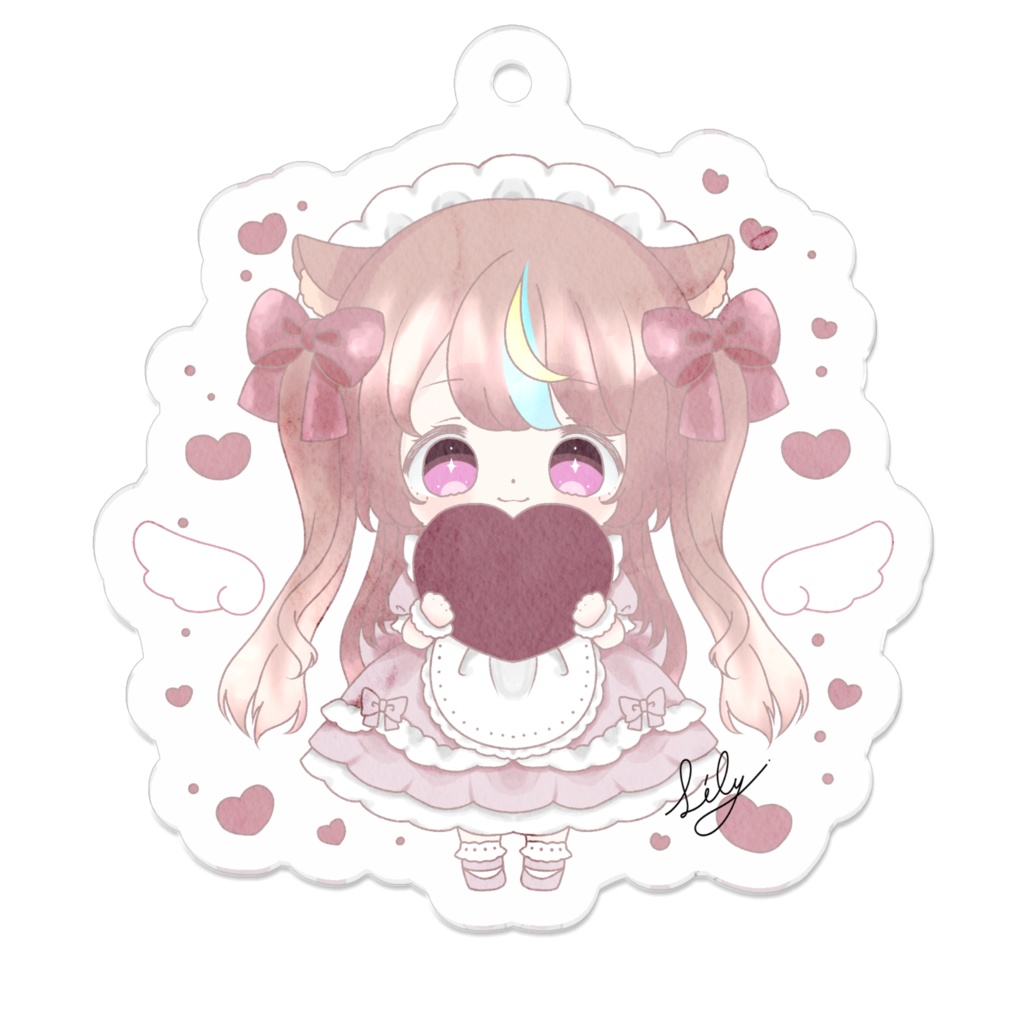 桜木りりぃ_バレンタイン2025 アクリルキーホルダー