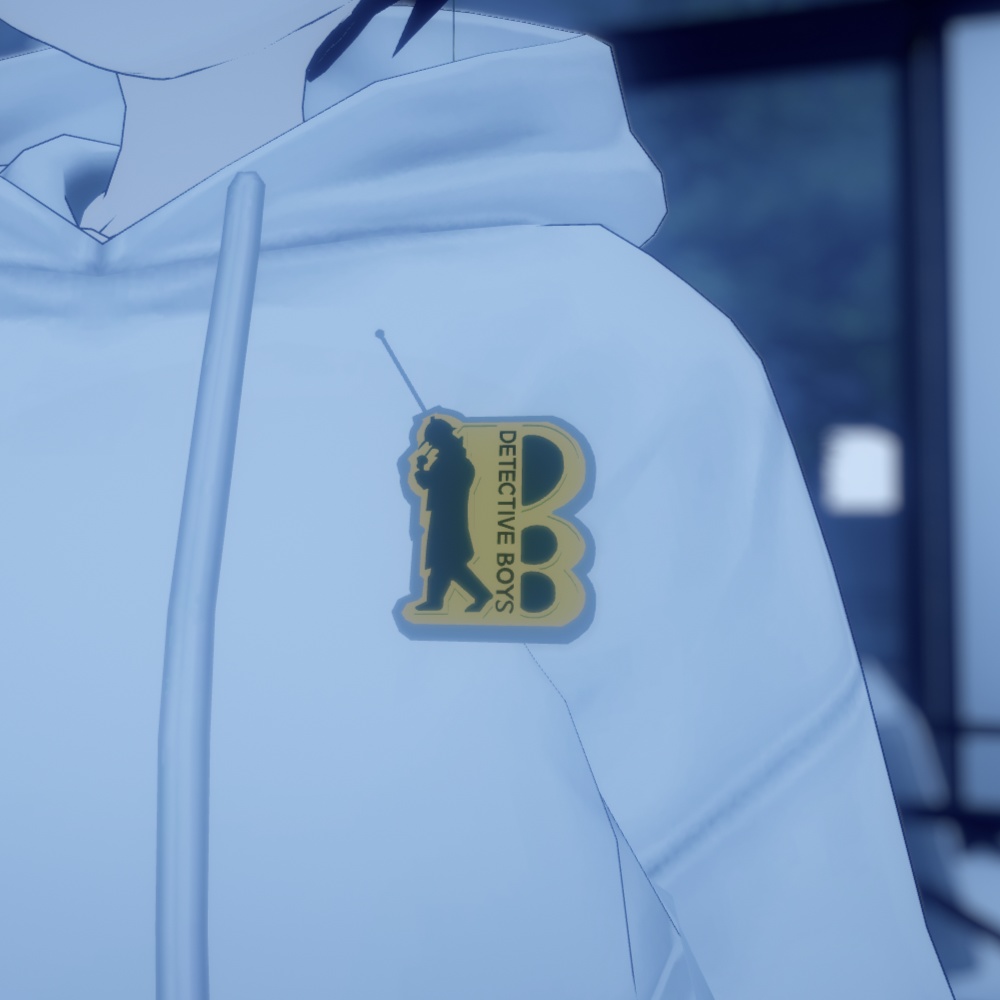 探偵バッジ【3D】