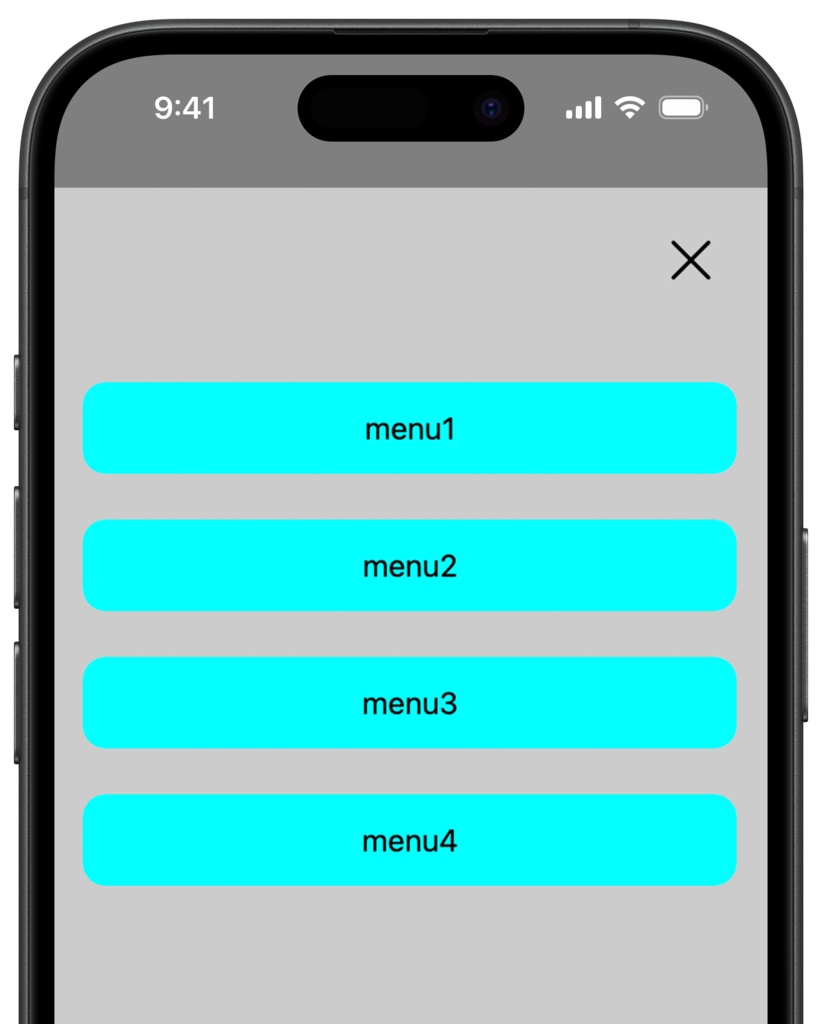 UIパーツ Vanillaセット|ハンバーガーメニュー+スクロール表示(外部ライブラリ不要)