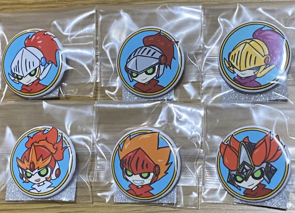 バビロア騎士 缶バッジセット