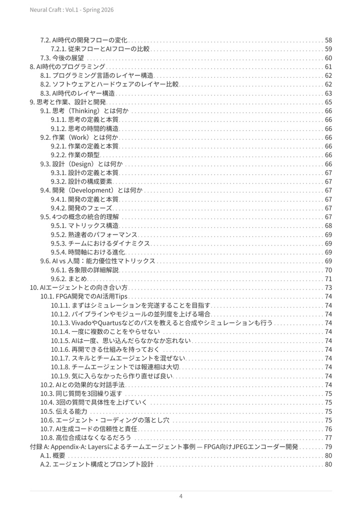 【予告】Neural Craft - Spring 2026(物理本+PDF本、PDF本のみ)