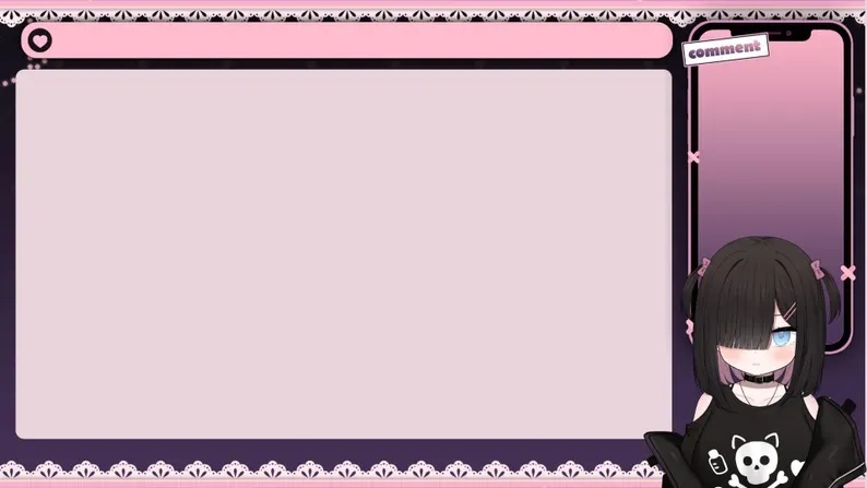 Live2dモデル / Premade Live2d Model / Menhera Girl / Yandere Girl