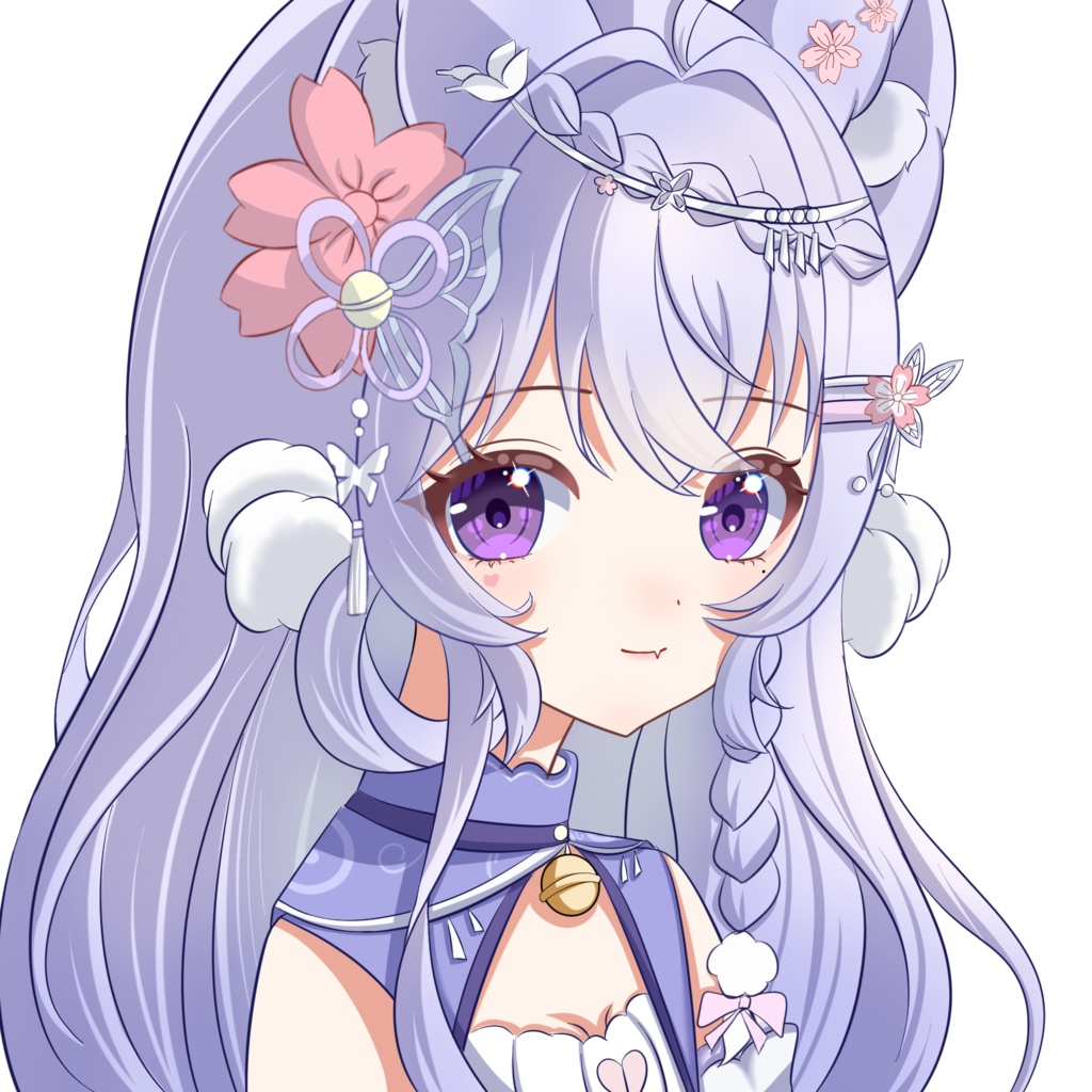 Live2dモデル / Premade Live2d Model / Fox Girl Vtuber Model