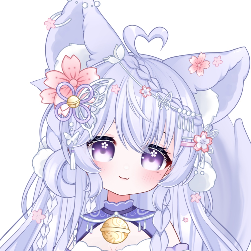 Live2dモデル / Premade Live2d Model / Fox Girl Vtuber Model