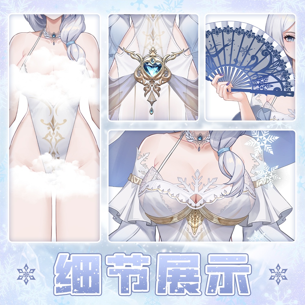 Live2dモデル / Premade Live2d Model / White Hair Girl Vtuber Model