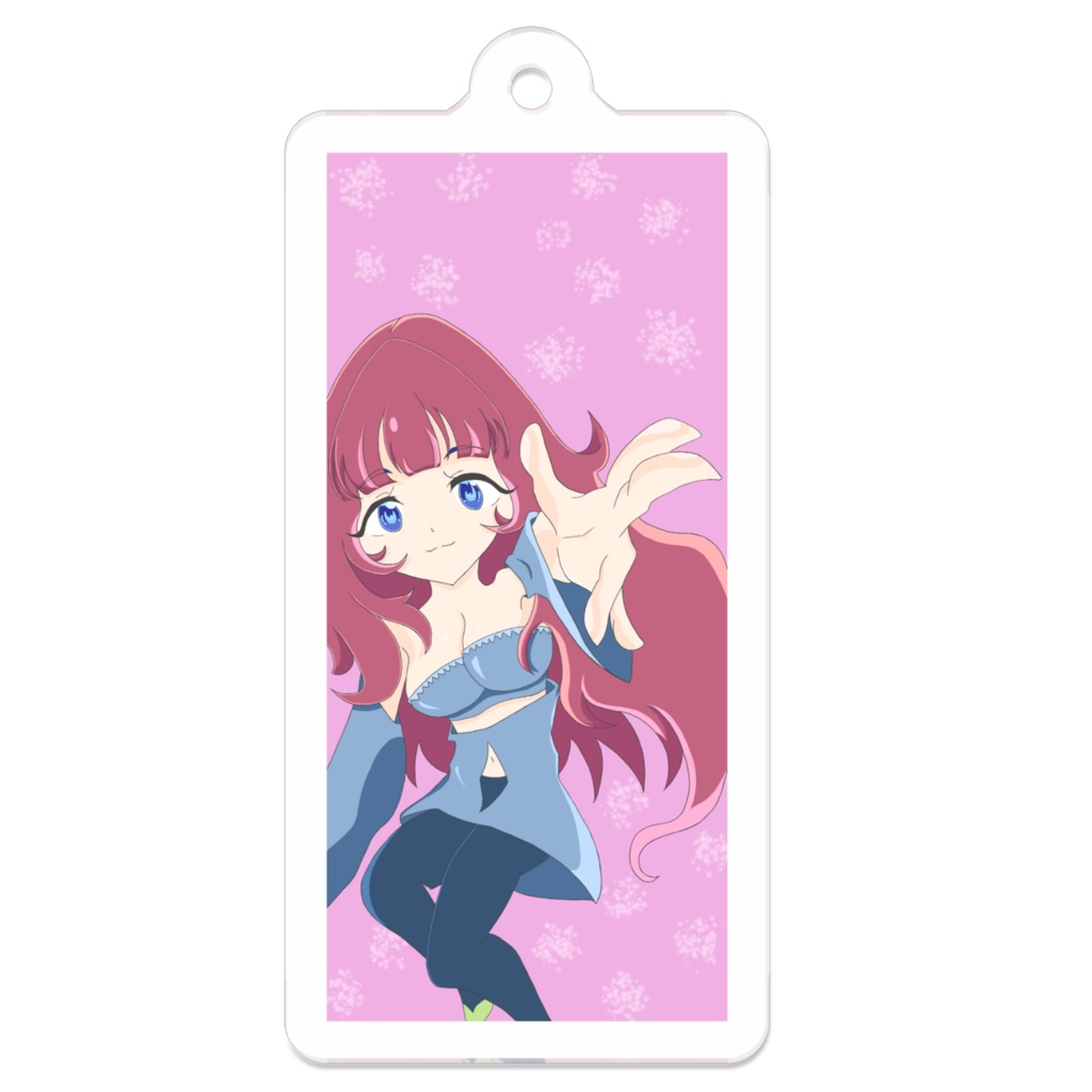 ピンク髪の少女