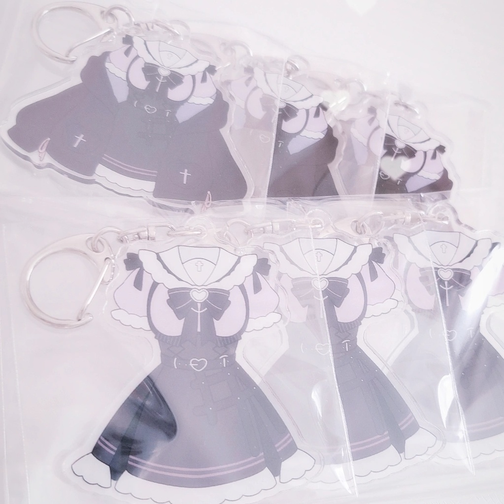 地雷ちゃん衣装アクキー🎀パーカー