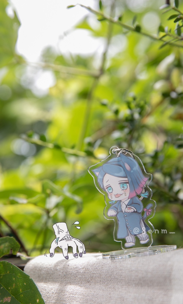 魘夢・アクキー(台座付き)