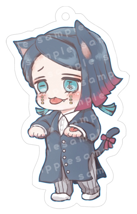 魘夢・アクキー(台座付き)