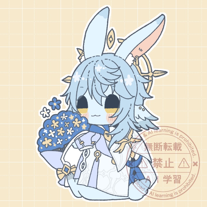 うさサンデーアクリルスタンド