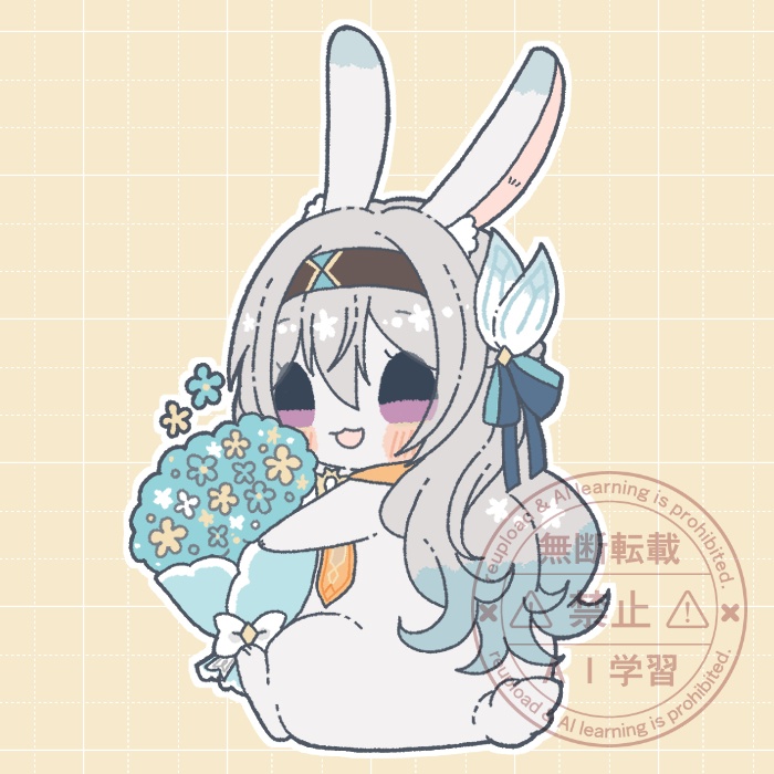 うさホタルアクリルスタンド