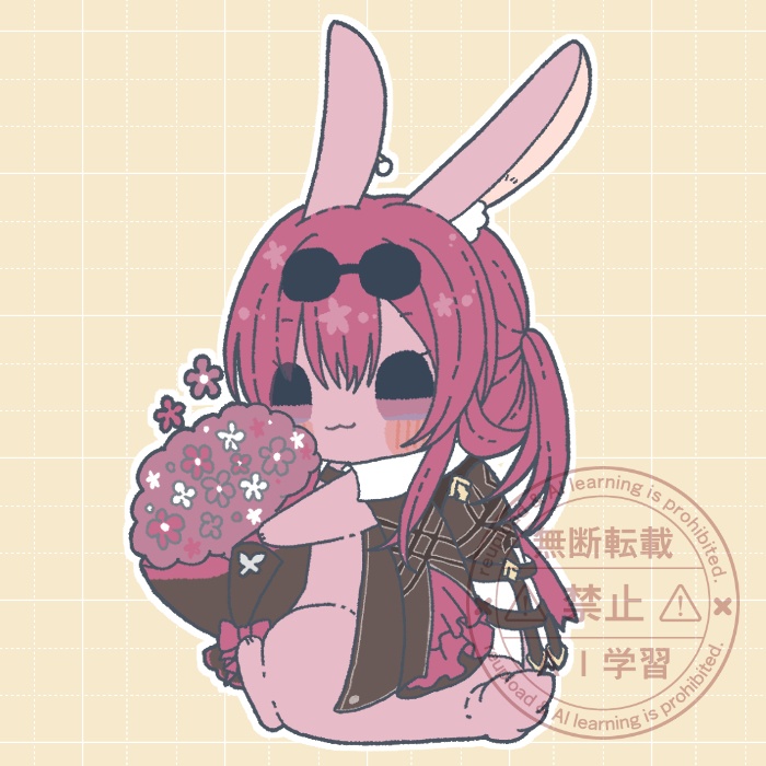 うさカフカアクリルスタンド