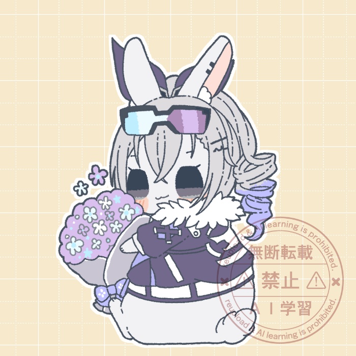 うさ銀狼アクリルスタンド