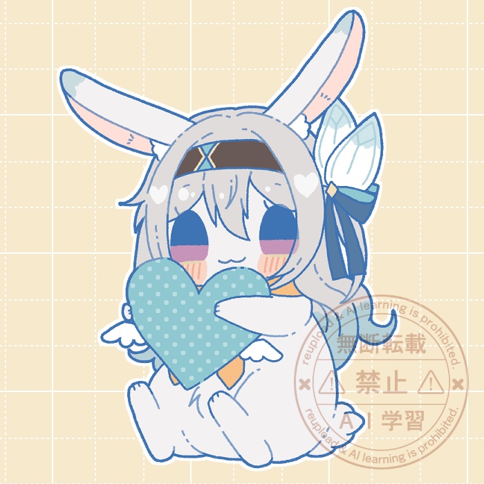 うさホタルアクキー+無配ポストカード