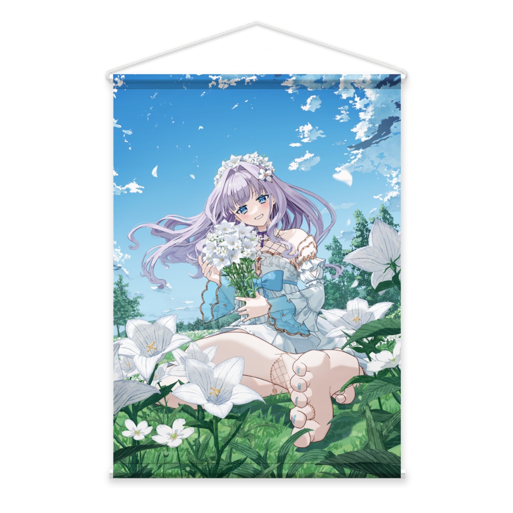 眠乃よる 1万人記念B2タペストリー