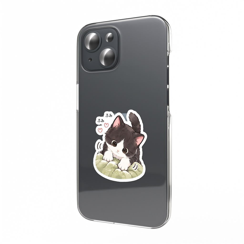 ふみふみねこのオリジナルステッカー