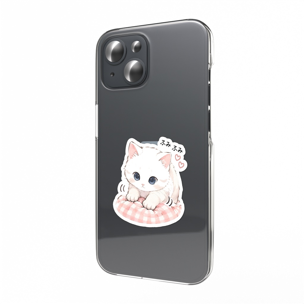 ふみふみねこのオリジナルステッカー
