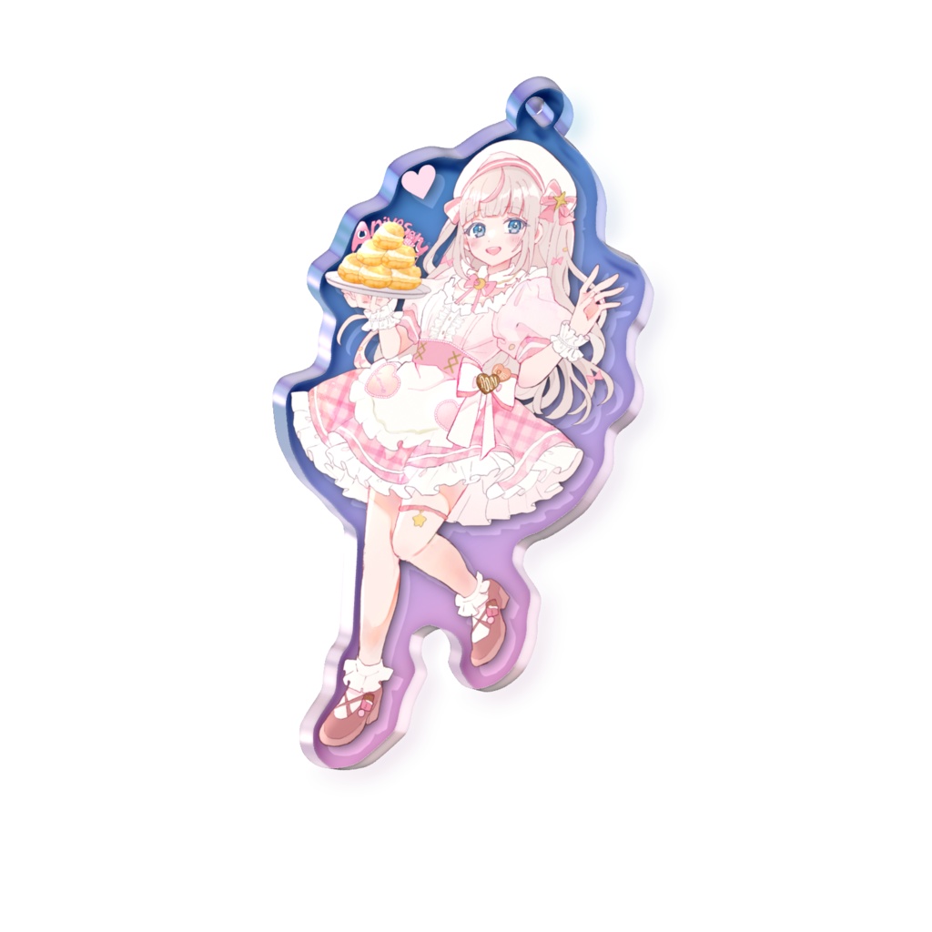 【ハフアニ記念】まほうつかいららのオーロラアクキー