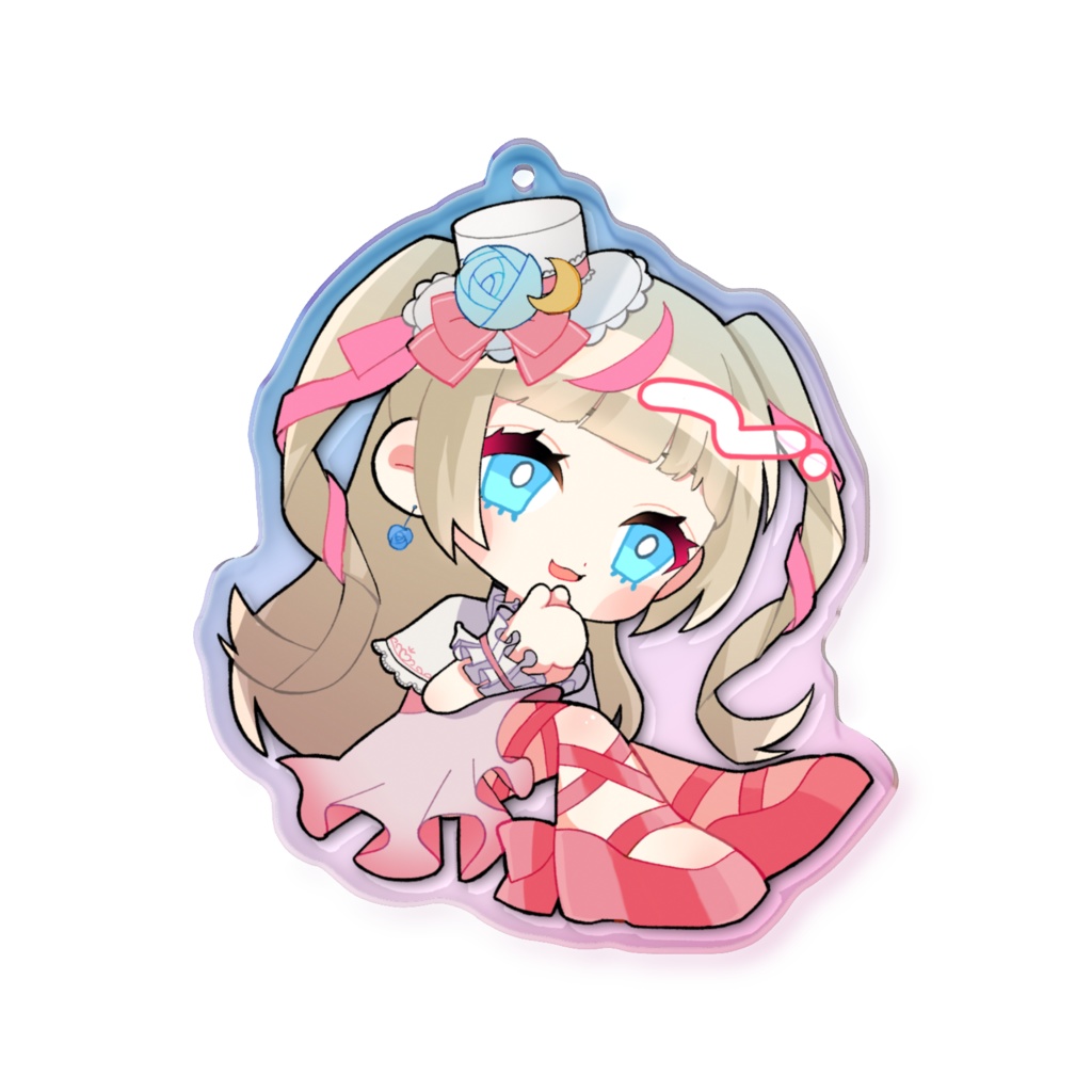 みにきゃらら オーロラアクキー