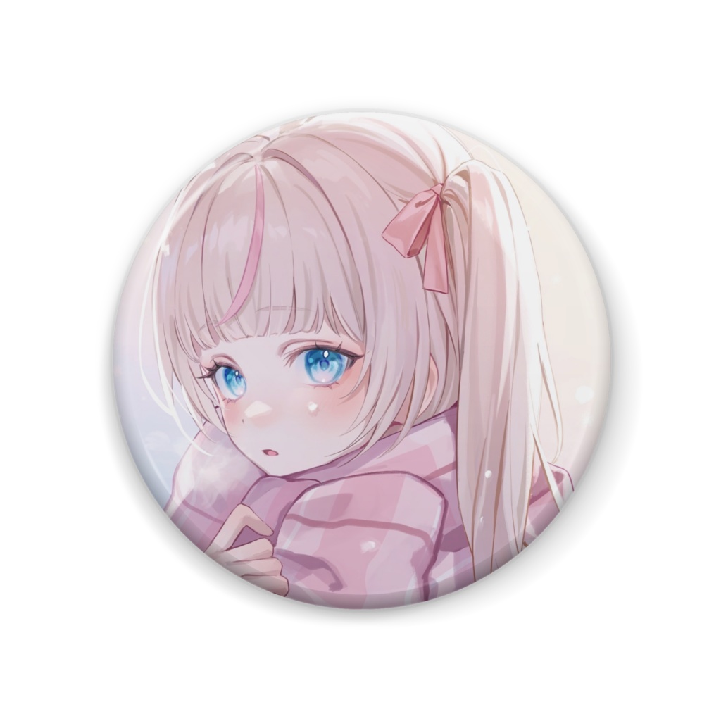 冬らら まる缶バッジ