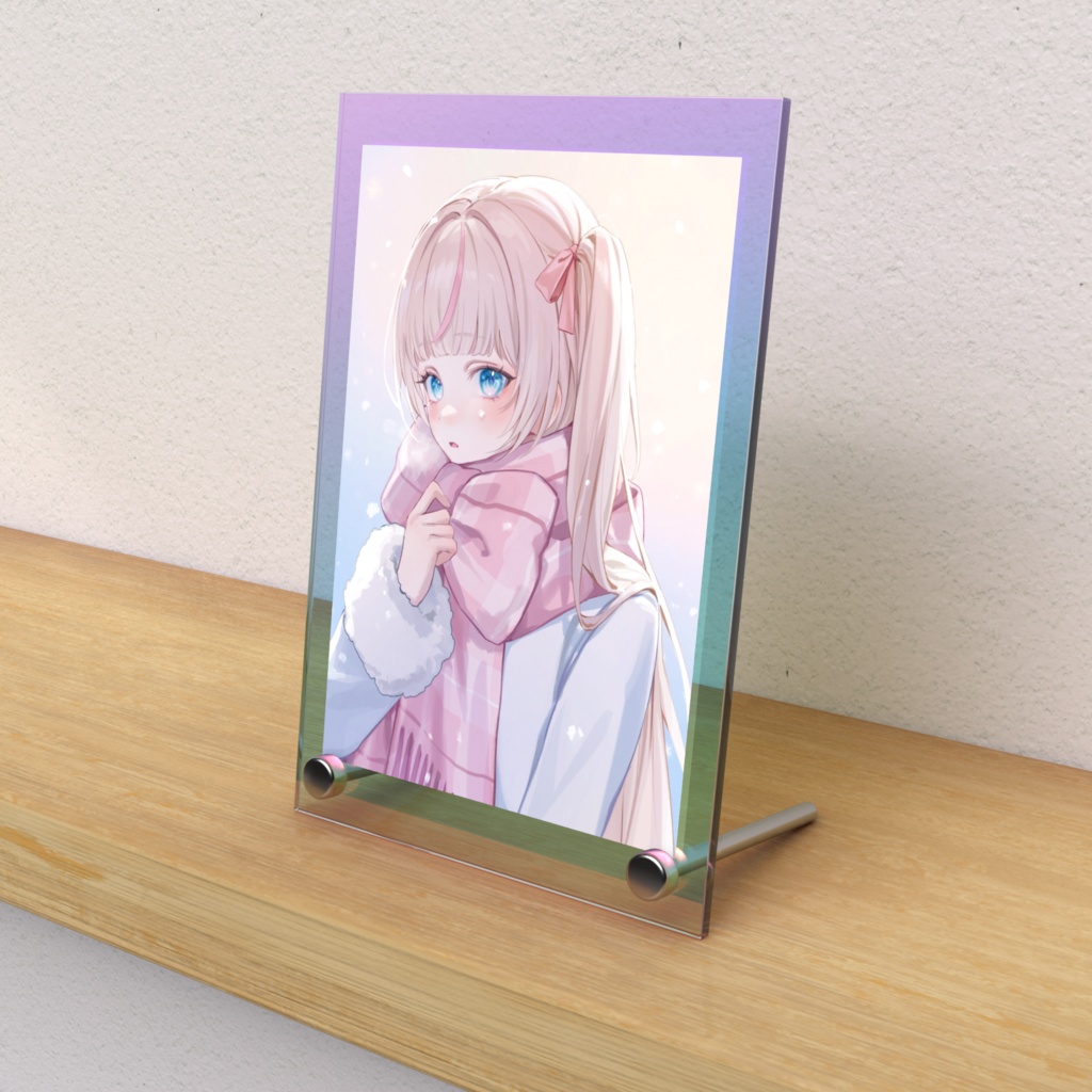 冬らら オーロラアクリルふぉとパネル