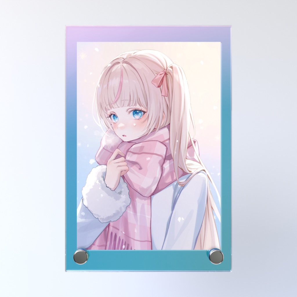 冬らら オーロラアクリルふぉとパネル