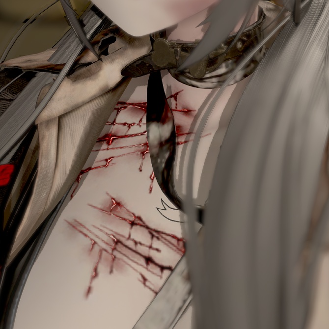 傷テクスチャ【しなの専用】