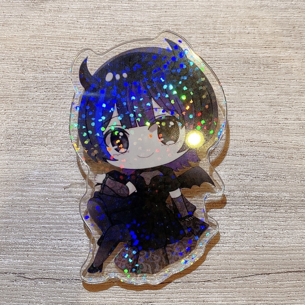 【こはくぬし】アクリルバッジ