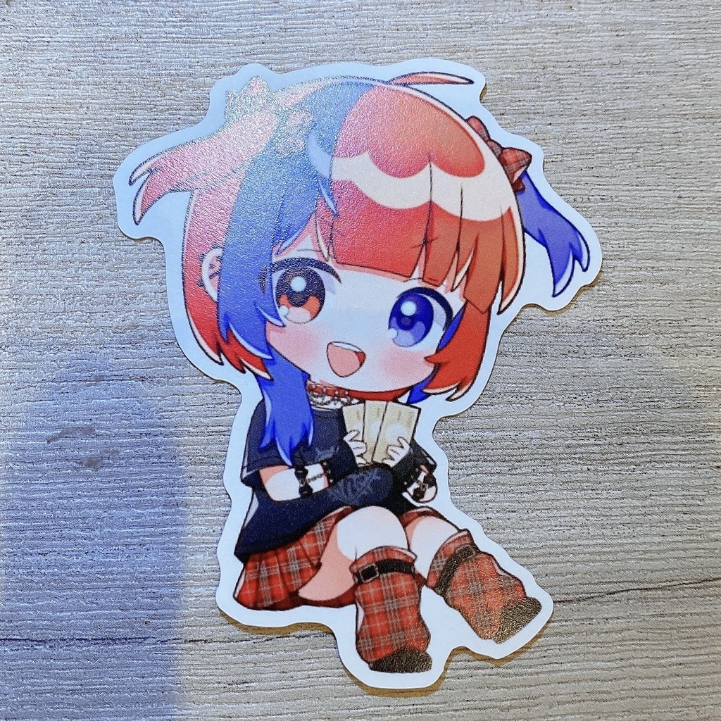 【めおしざこ】ダイカットシール①