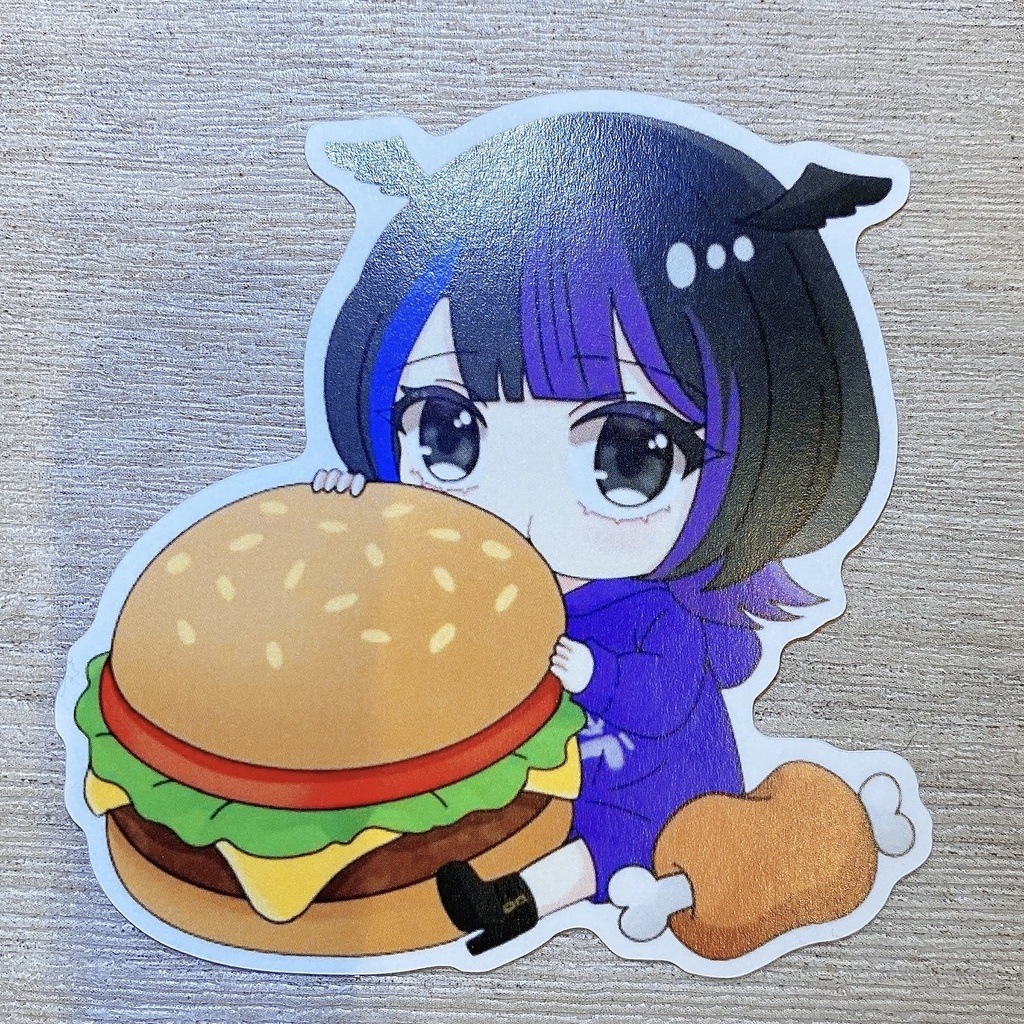 【こはくぬし】ダイカットシール②