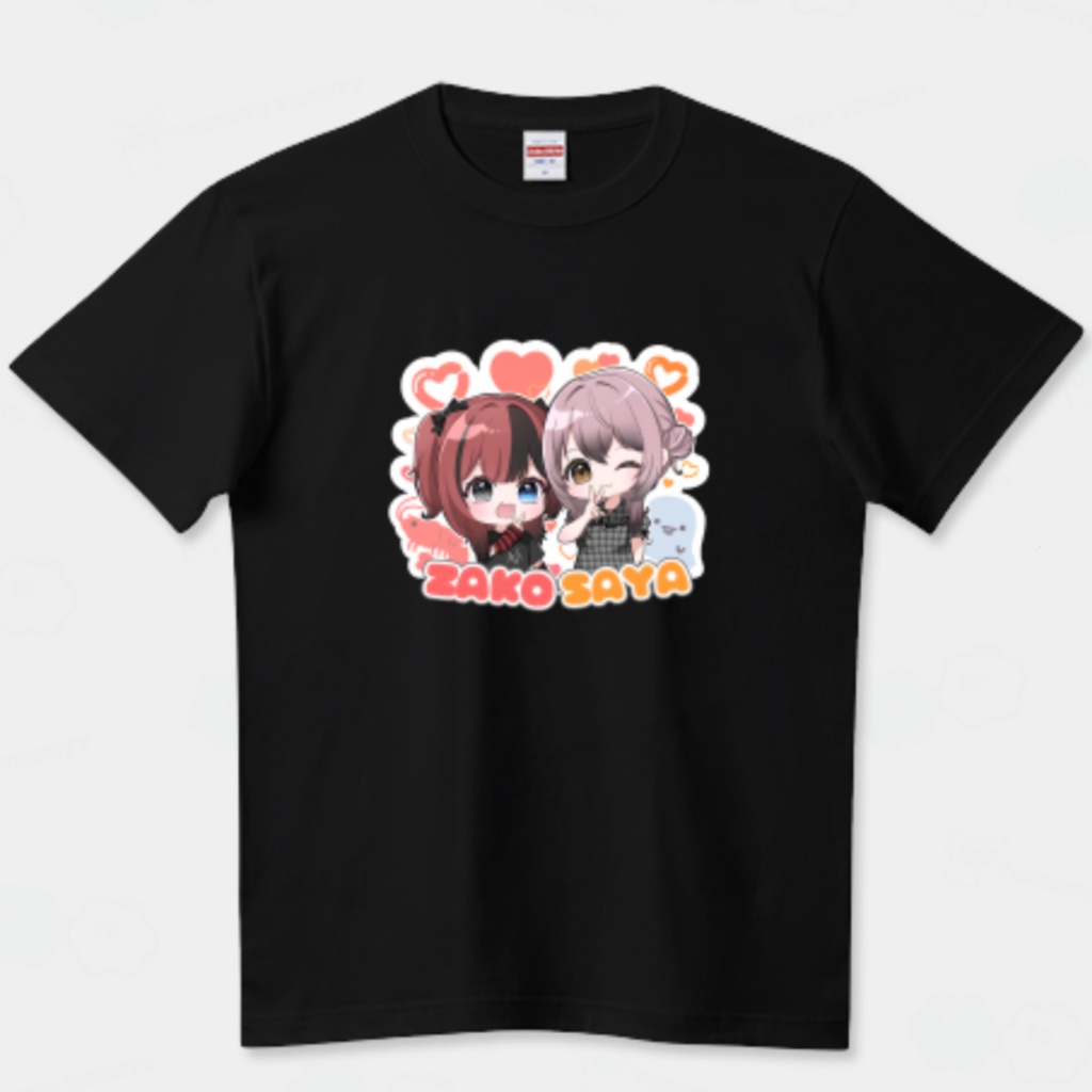 ざこさやTシャツ