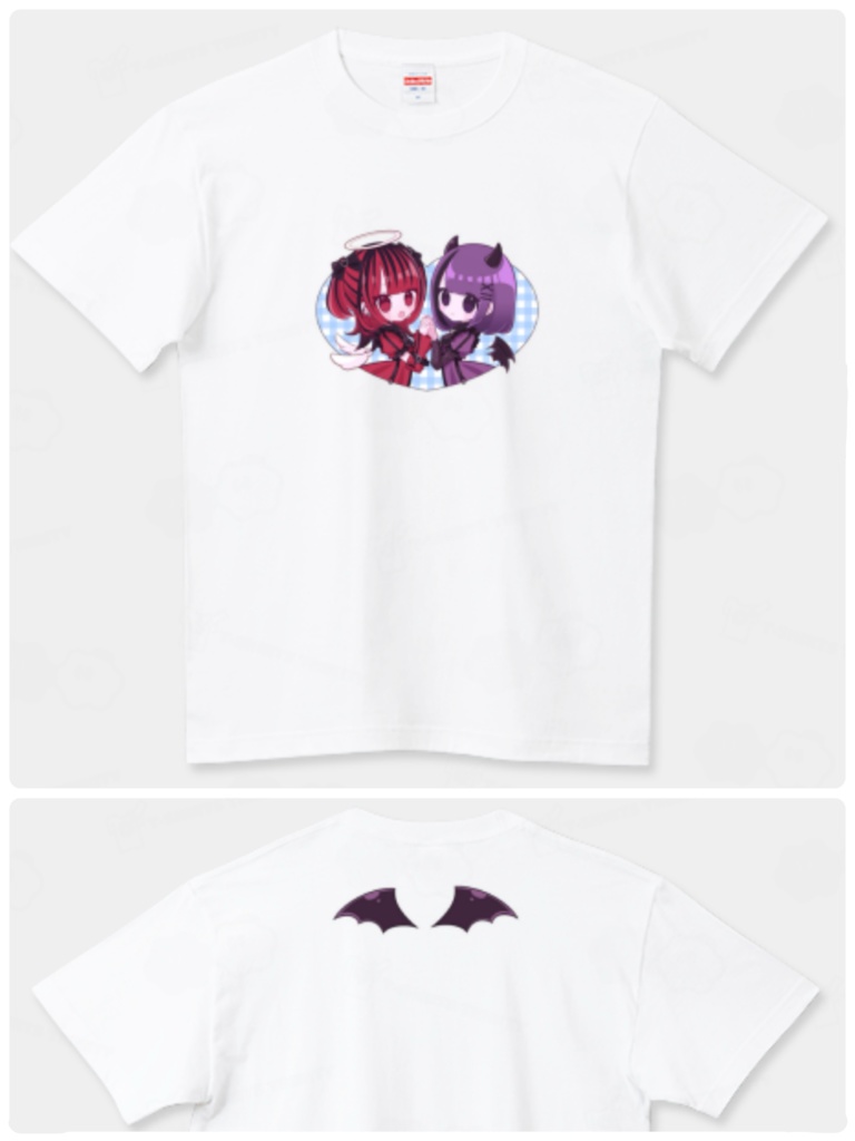 ざこぬしTシャツ(白悪魔)