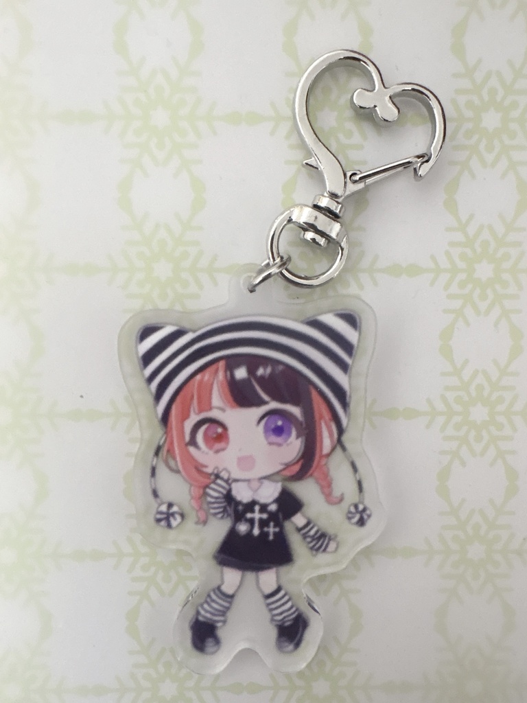 【めおしざこ】アクリルキーホルダー