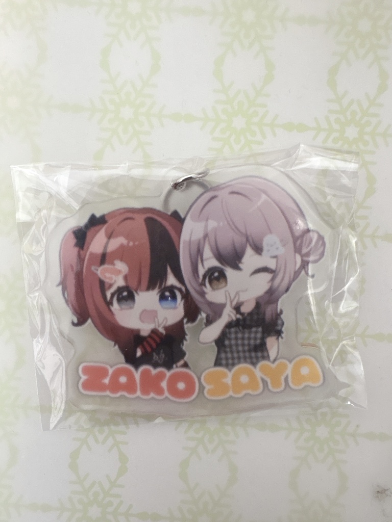 【めおしざこ】【さやまさや】アクリルキーホルダー