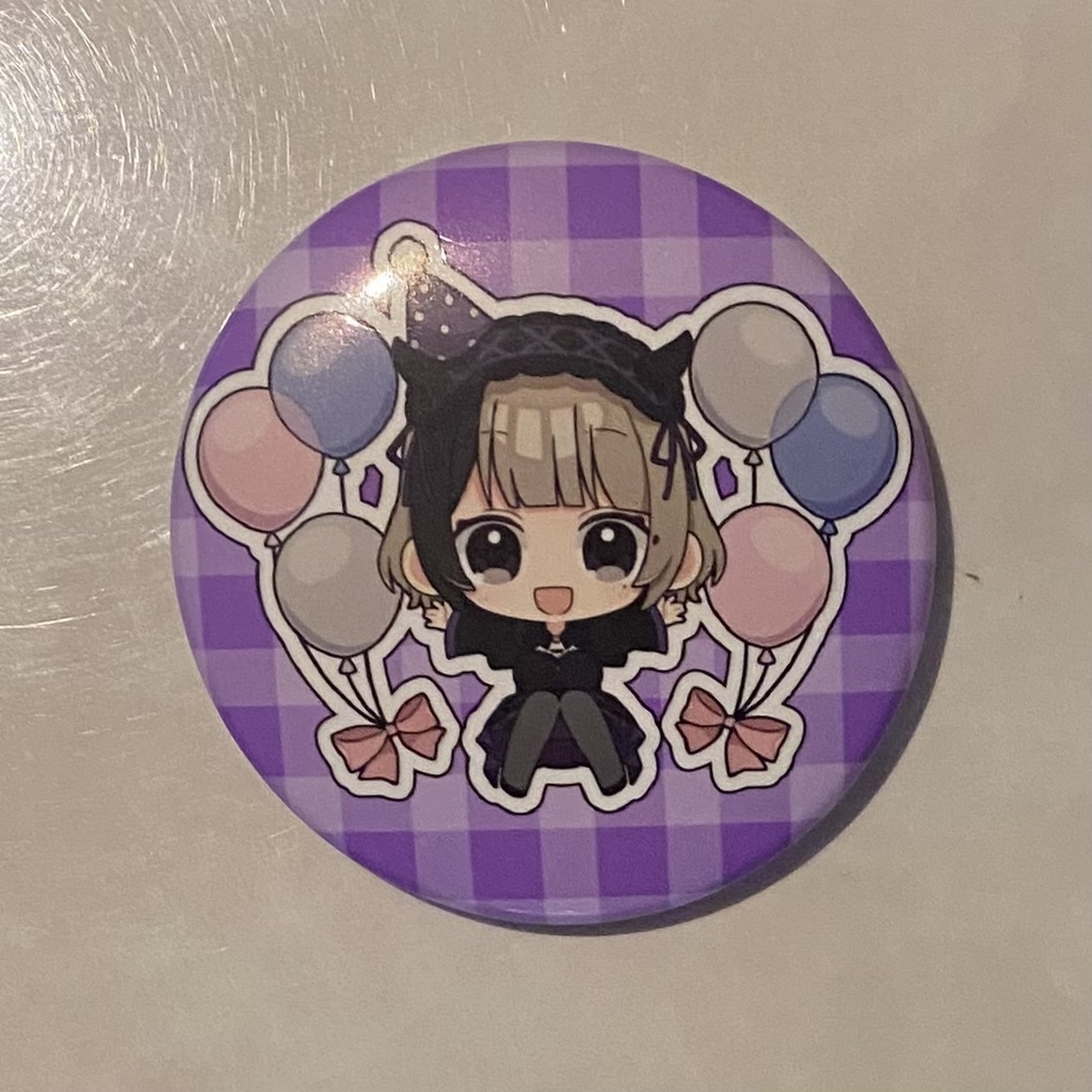 【こはくぬし】缶バッジ①【爆誕祭2026】