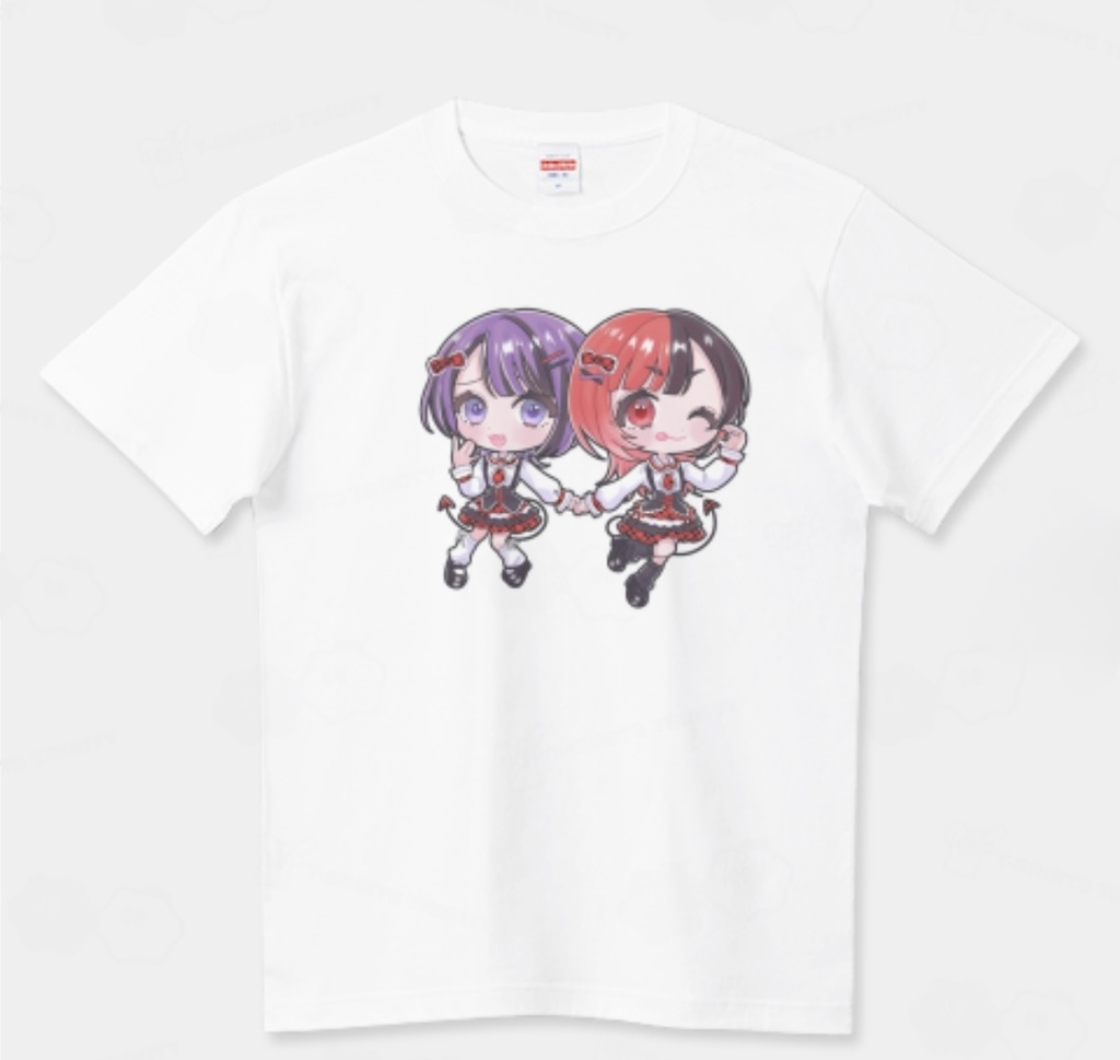【あしな】【めおしざこ】Tシャツ(白)