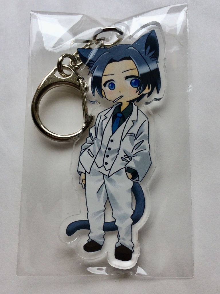 ねこTGW先生アクキー