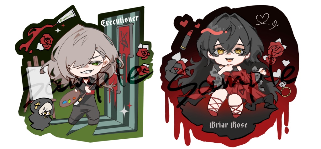 ReplicaClub √D ダイカットステッカー 3種