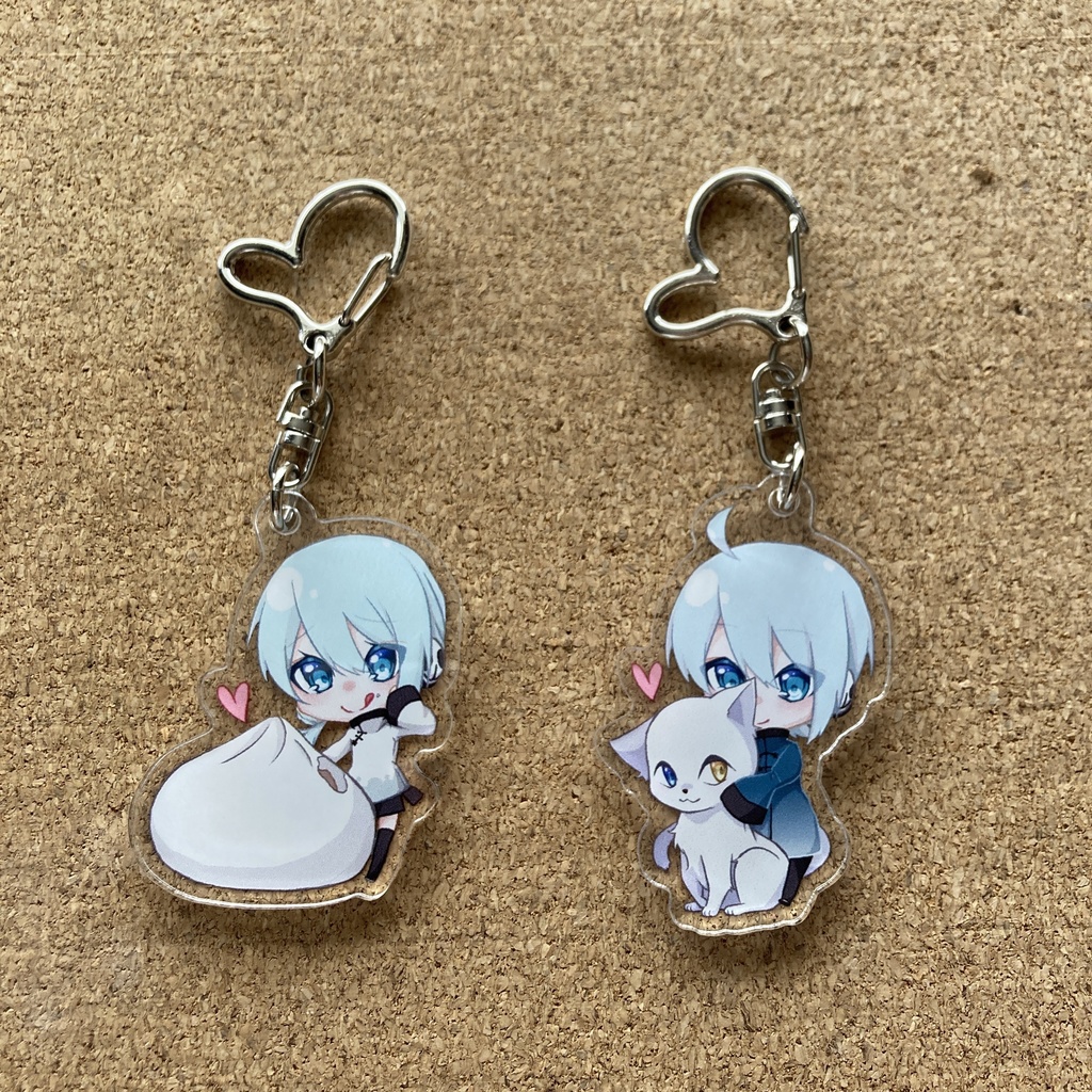 揺歌抱っこアクリルキーホルダー