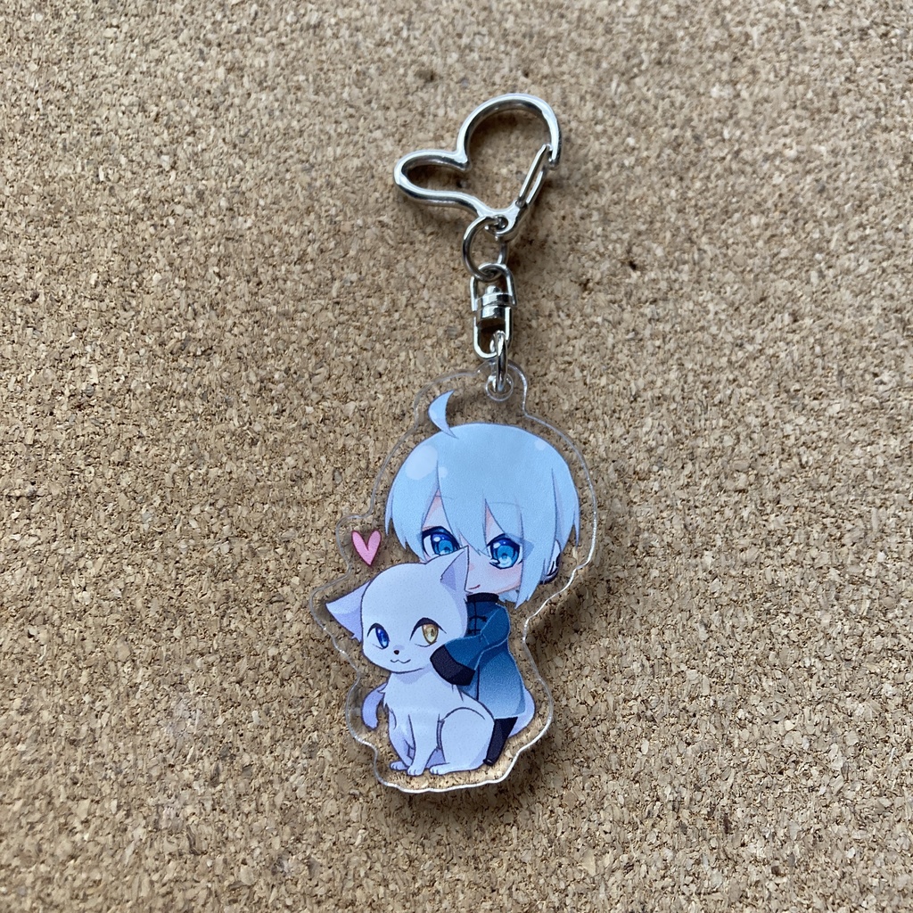 揺歌抱っこアクリルキーホルダー