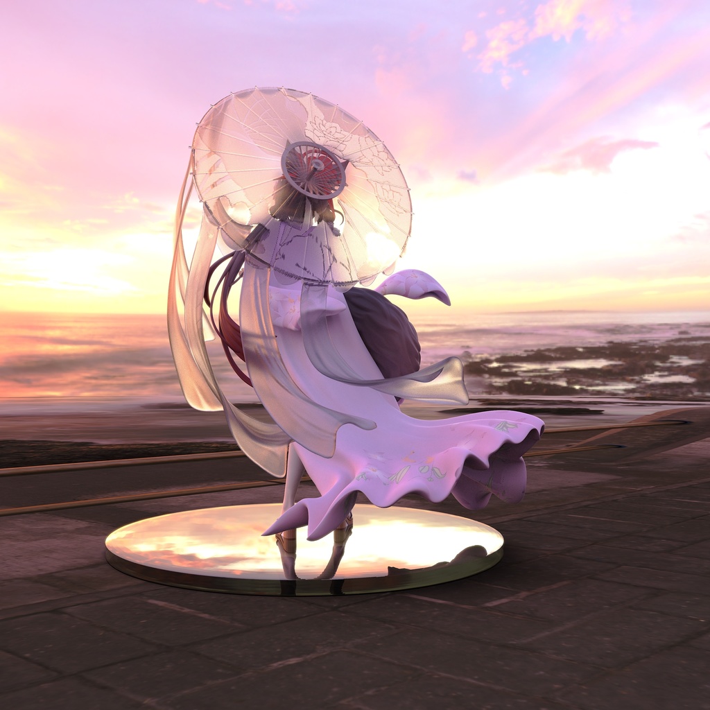 狐坂ワカモ(水着)