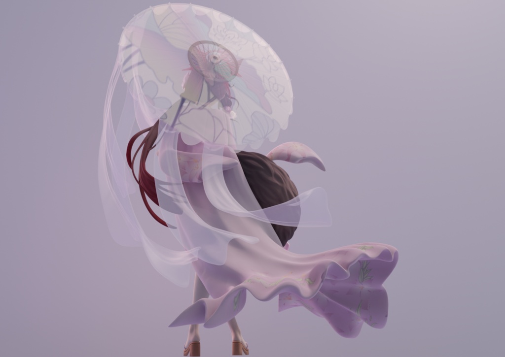 狐坂ワカモ(水着)