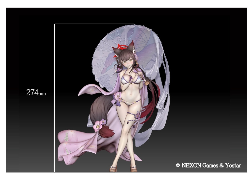 狐坂ワカモ(水着)