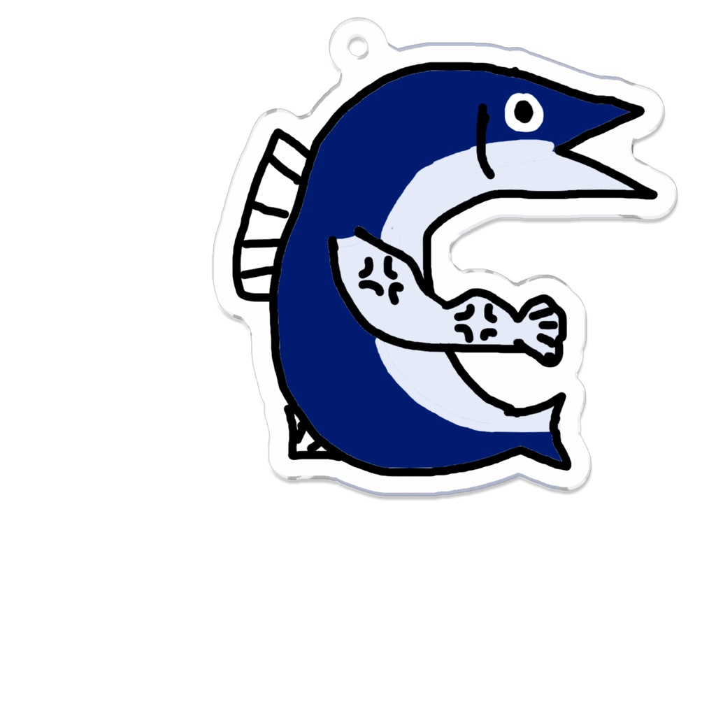 サンマにステロイドアクキー