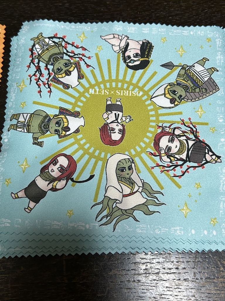 オシセトメガネ拭き（ブルー）