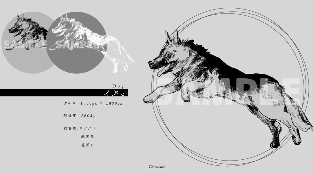 動物素材【献】