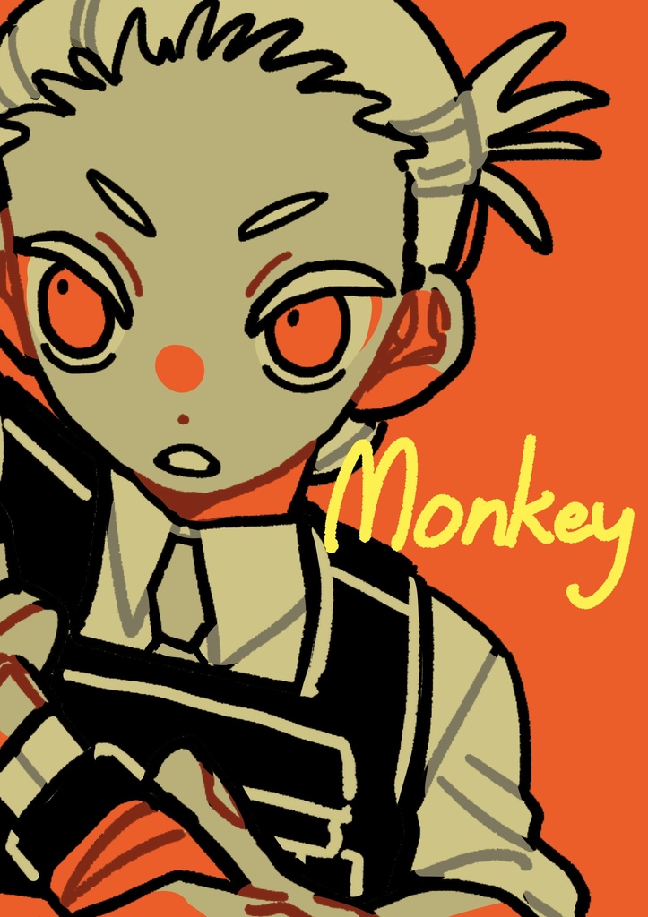 Monkey | イラスト集+クリアカード
