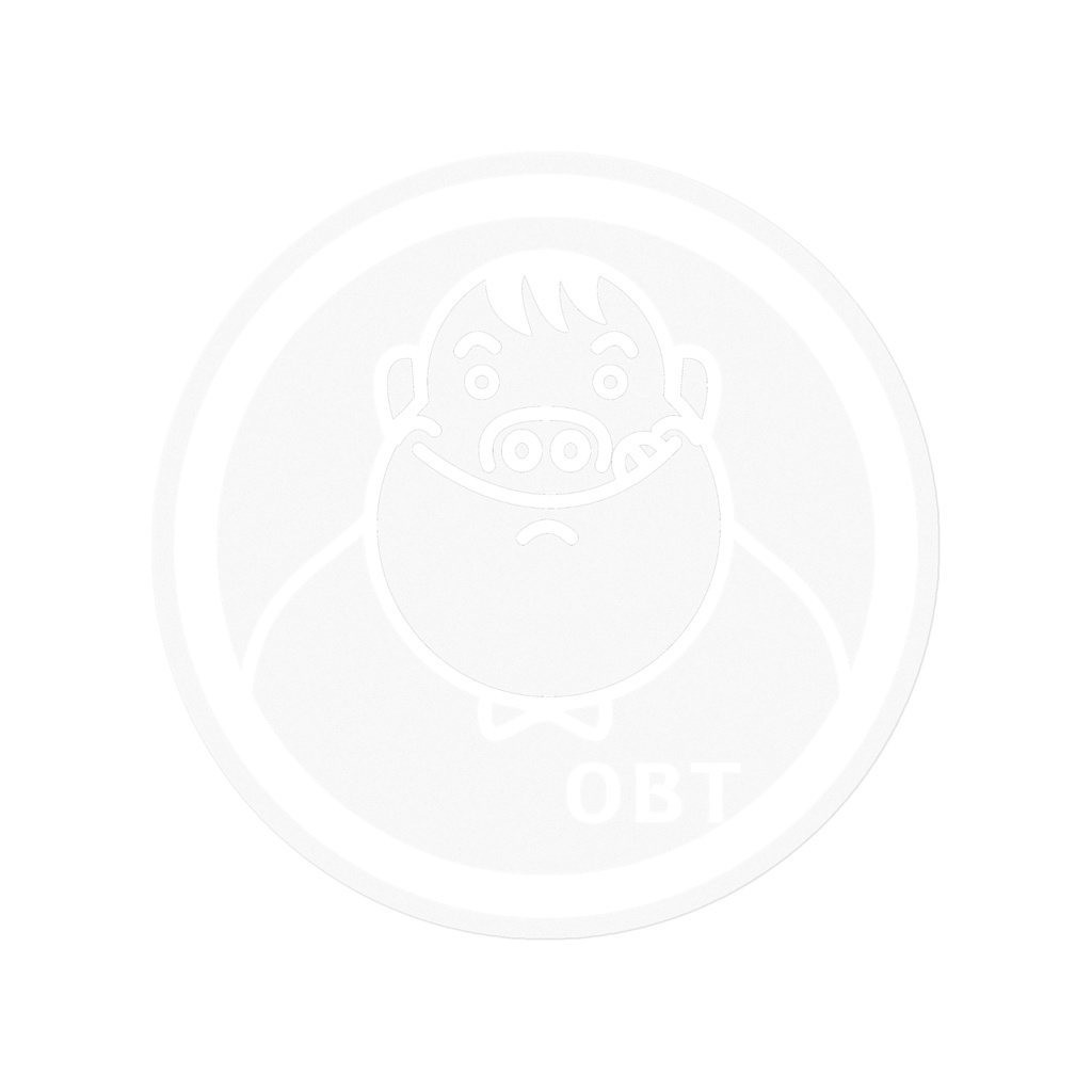 公式キャラクター「ムネちゃん」ステッカー