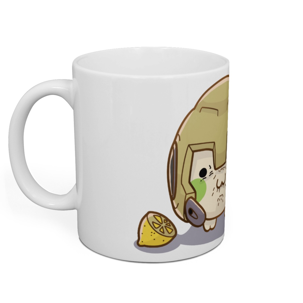 レモンを舐めてしまったまめういんでぃマグカップ